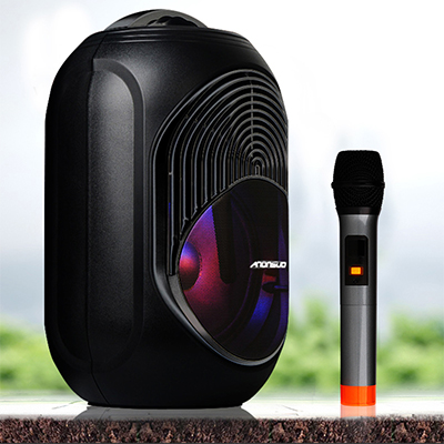 阿隆索 party box專用戶外廣場(chǎng)舞音響 便攜式藍(lán)牙音響帶K歌麥克風(fēng)